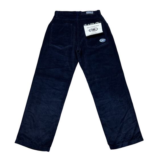 NWT Vintage 90s Hi Cutline Corduroy Baggy Skate Wide Leg Pants y2k Men's 32x31 - Picture 1 of 10